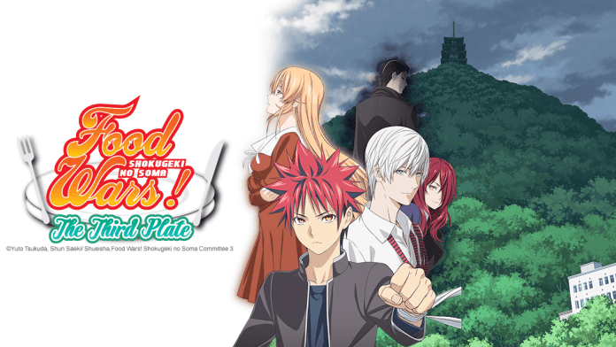 Shokugeki no Souma 3 em Outubro