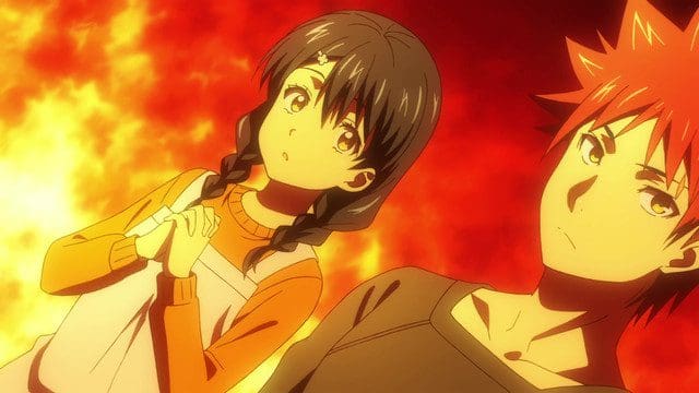 Food Wars! Shokugeki no Soma Season 3 Erina and Azami Finds Out
