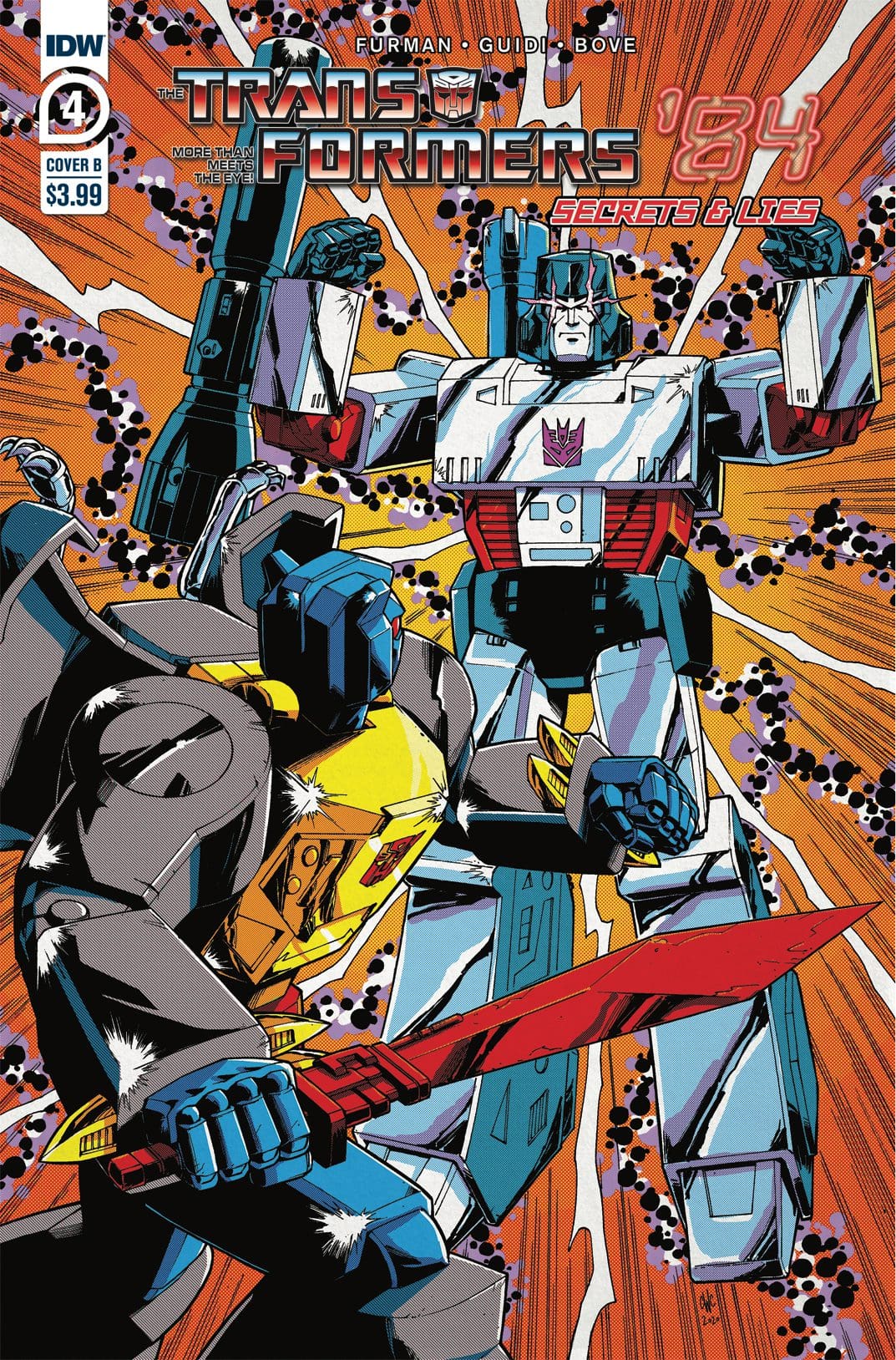 Review: IDW Transformers '84 - Secrets and Lies Issue #4