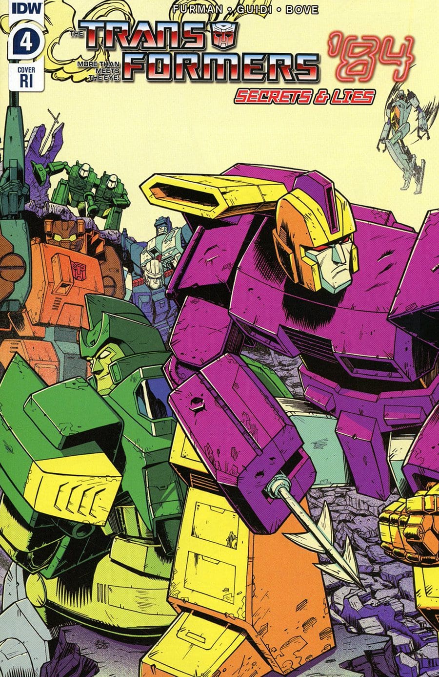 Review: IDW Transformers '84 - Secrets and Lies Issue #4