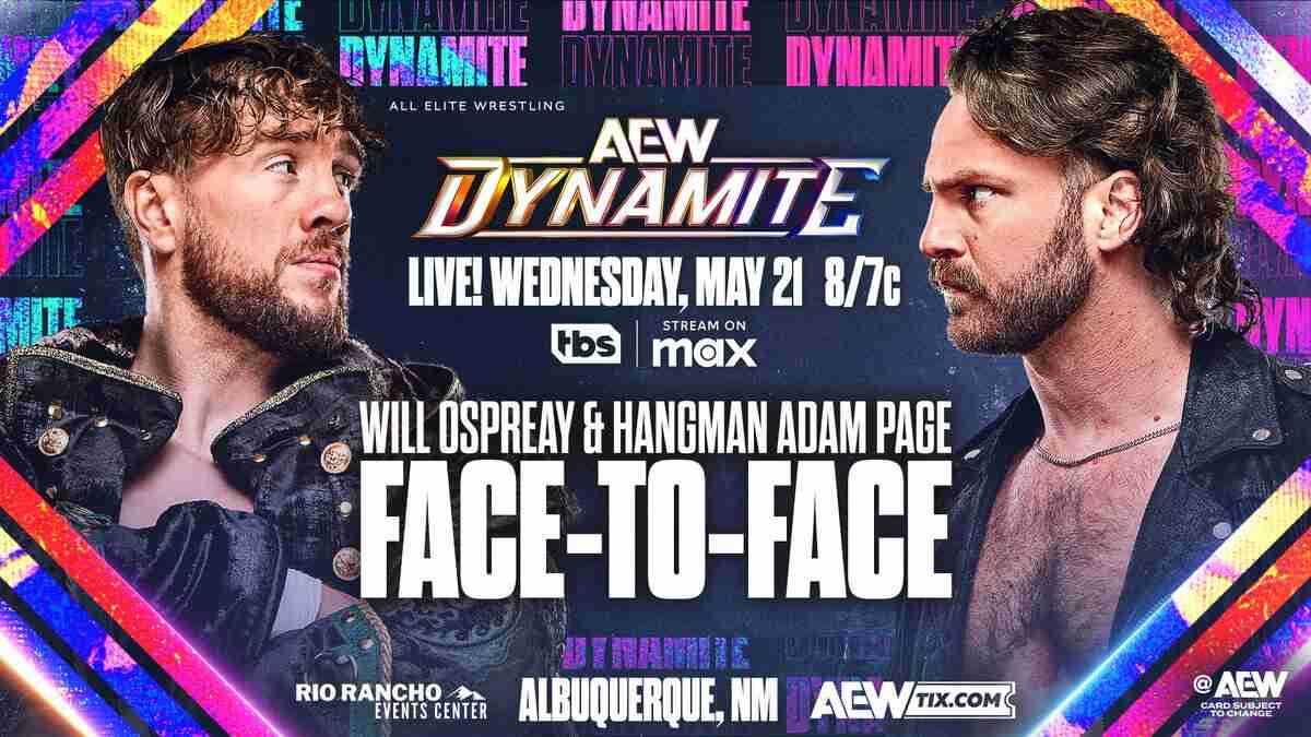 AEW Dynamite Will Ospreay Hangman Page
