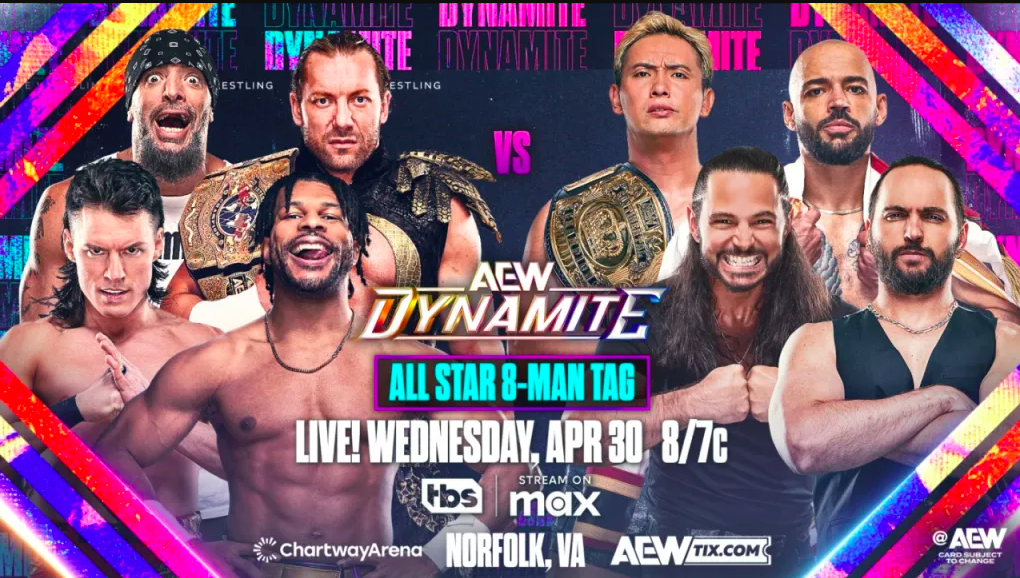 AEW dynamite April 30, 2025 Poster