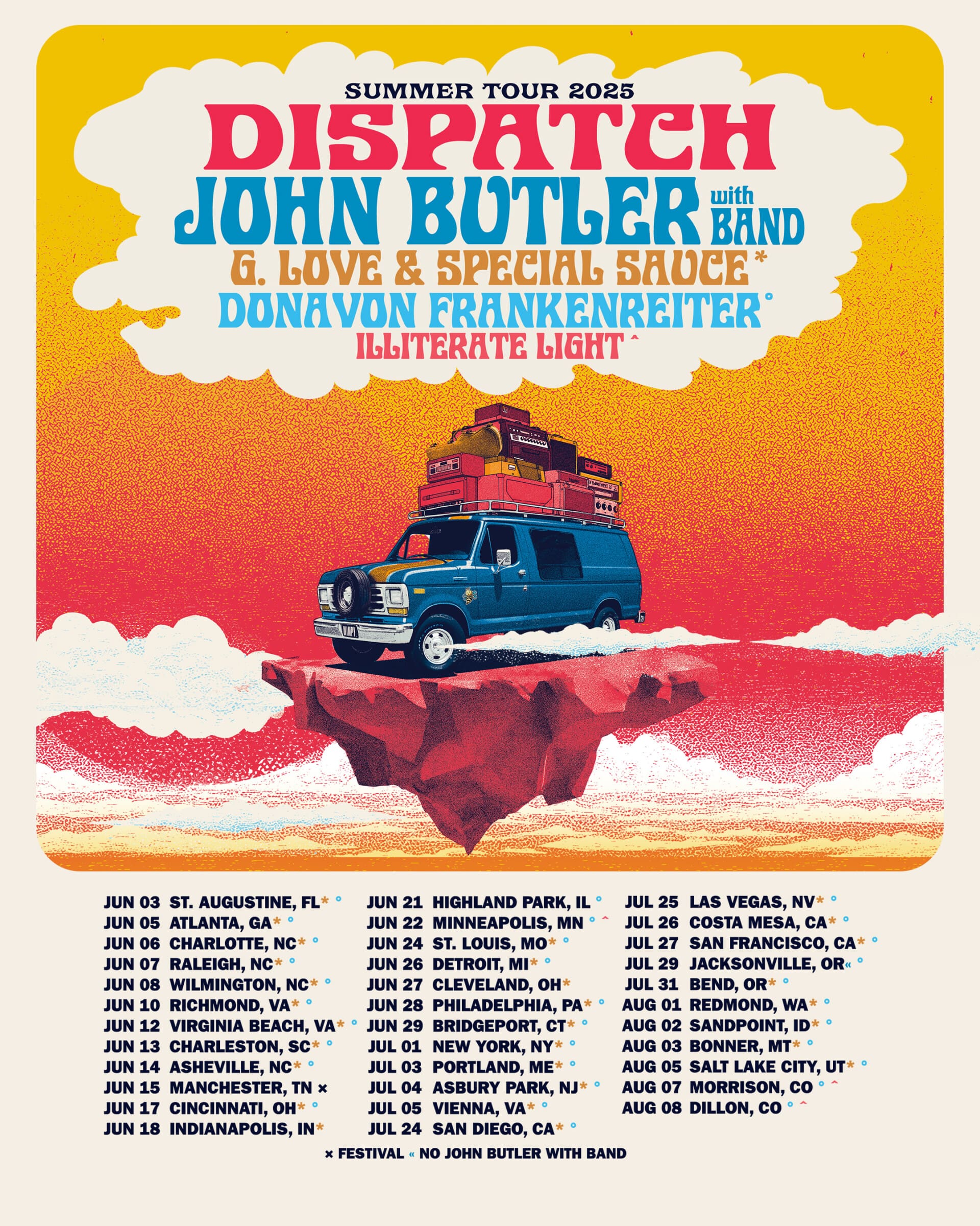 Dispatch & Friends Throw One Hell of a 4th of July Party at the Stone ...