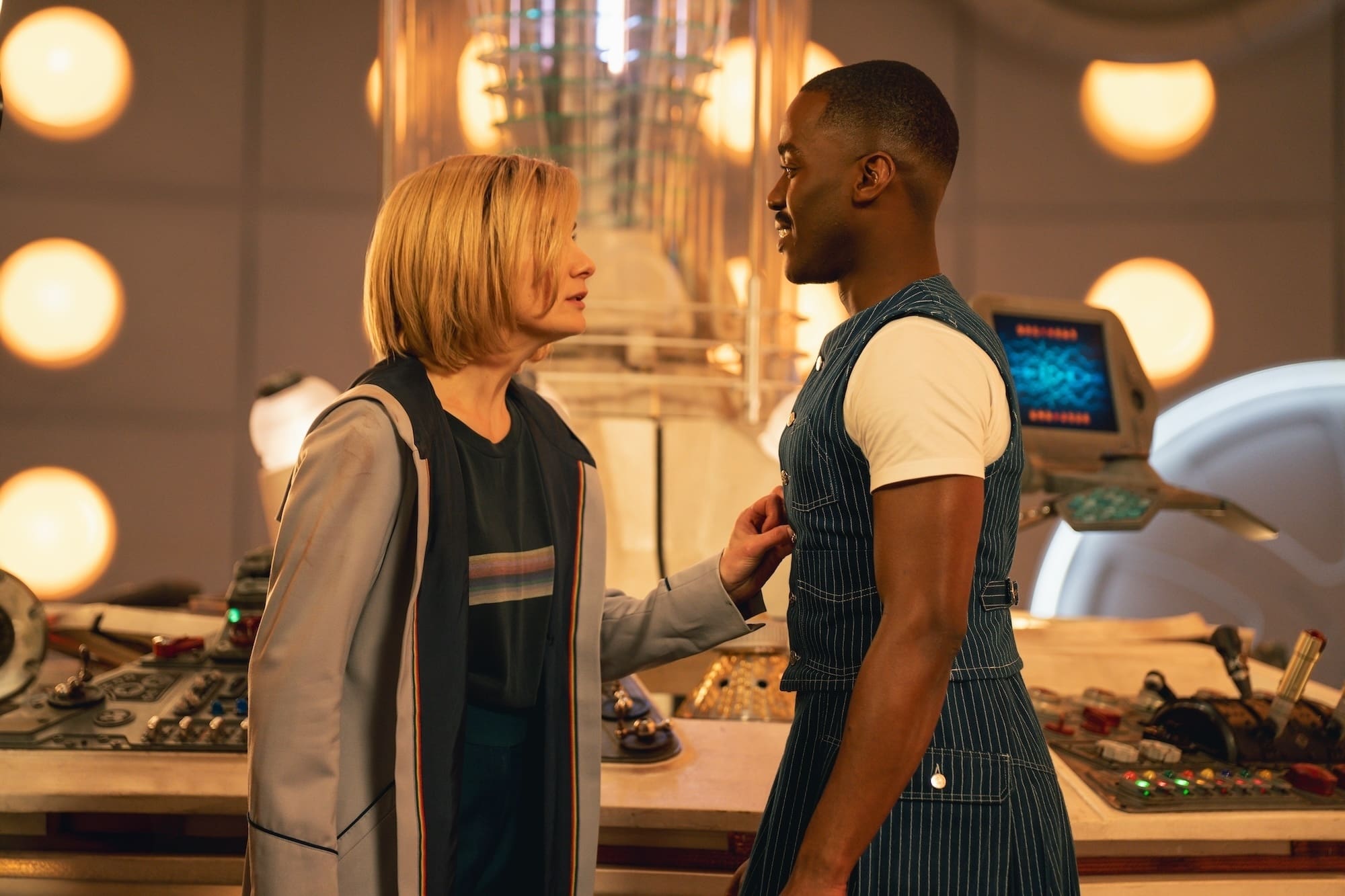 Jodie Whitaker and Ncuti Gatwa