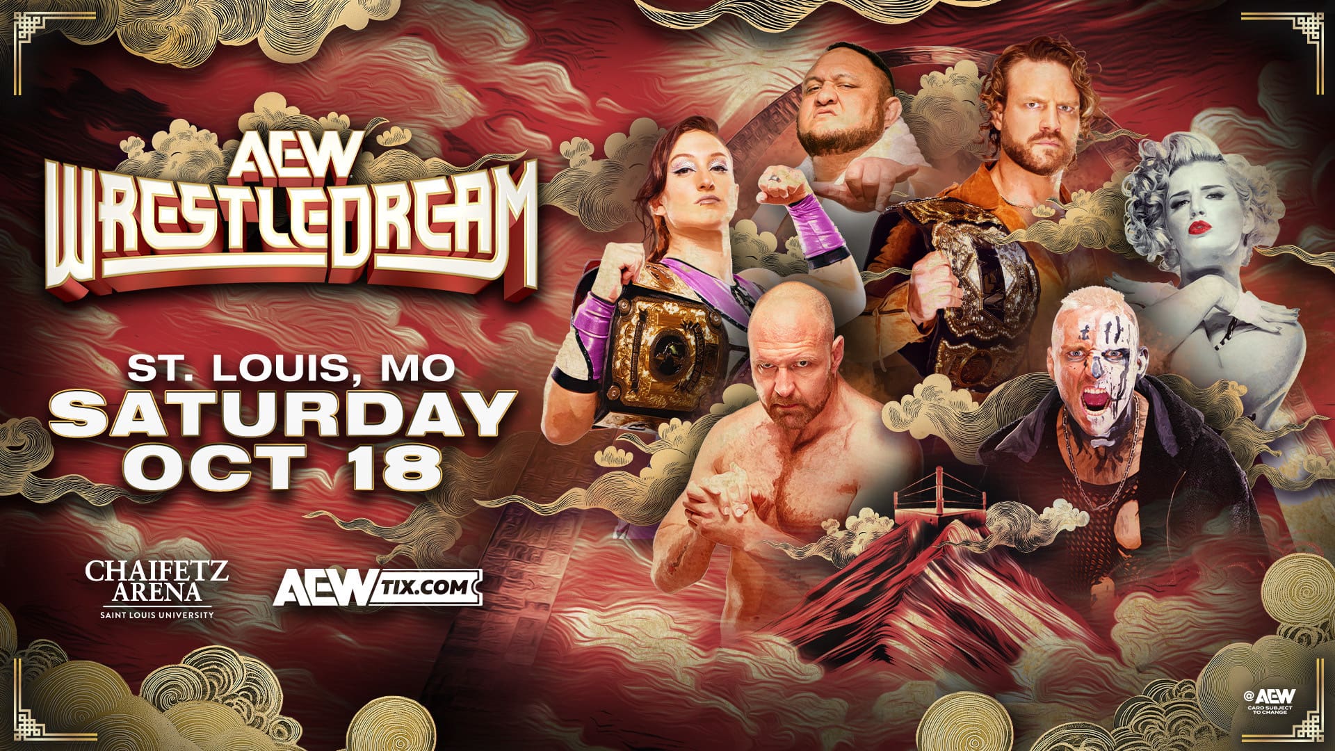 WrestleDream 2025 Card