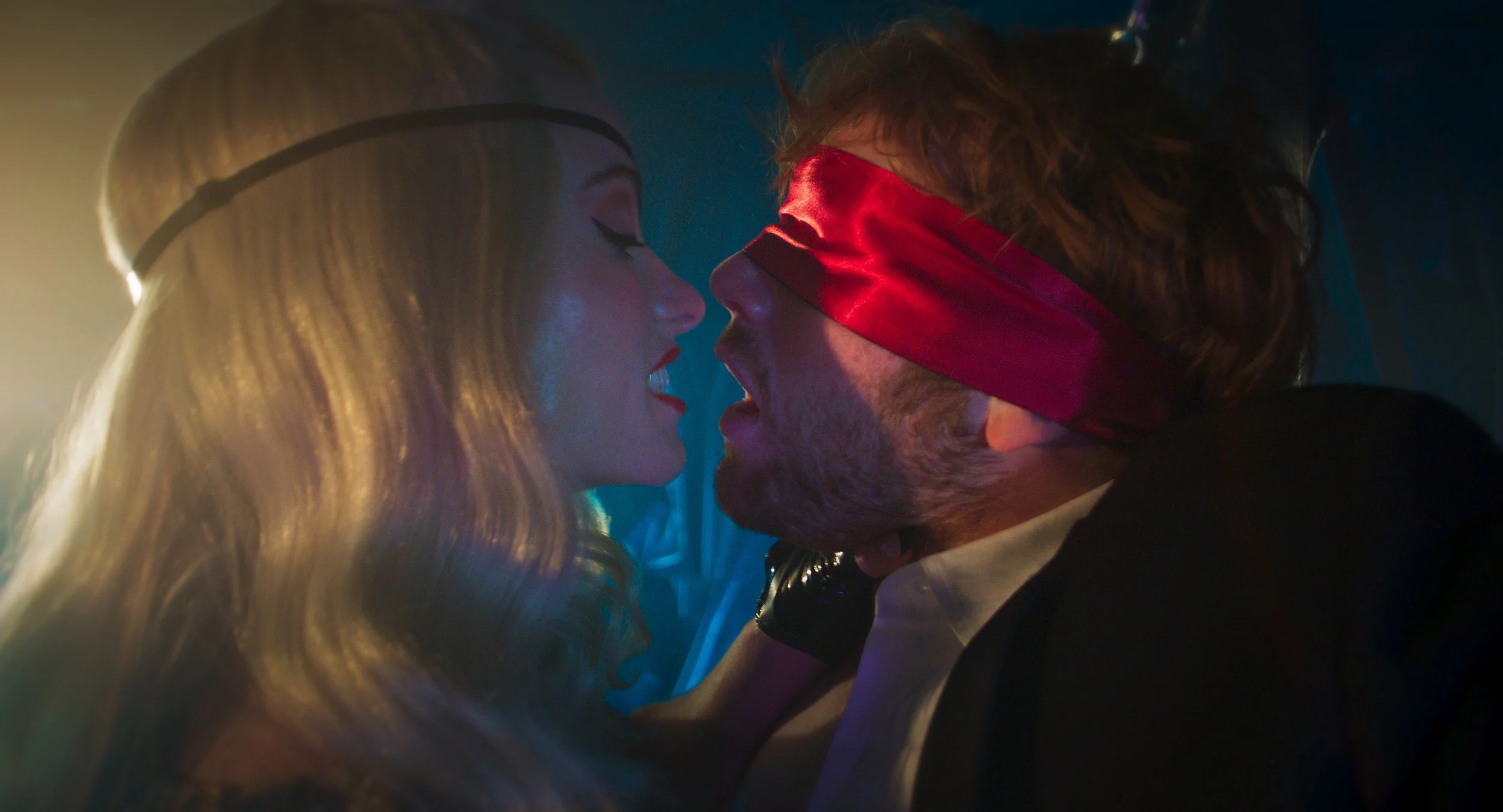 Olivia Wilde and Cooper Hoffman in Gregg Araki's I WANT YOUR SEX.