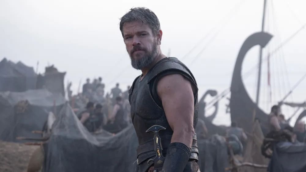 Matt Damon in Christopher Nolan's THE ODYSSEY.