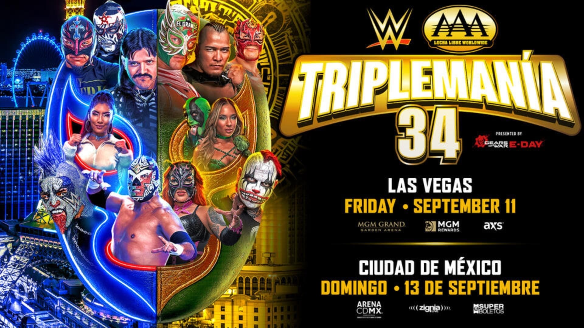 AAA Triplemania 34 Poster